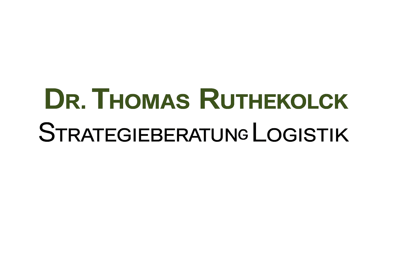 Dr. Thomas Ruthekolck